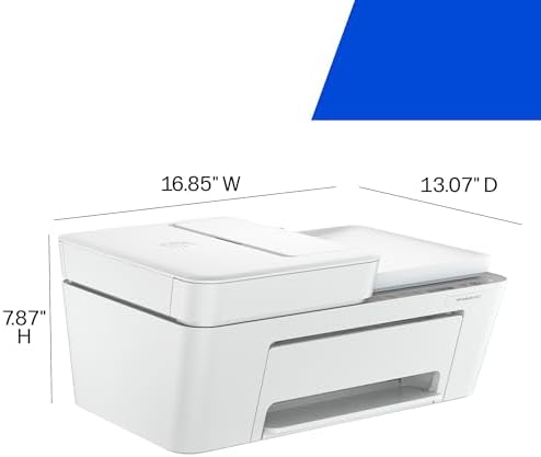 HP DeskJet 4327 Wireless All-in-One Color Inkjet Printer, Scanner, Copier, 6 Month Trial of Instant Ink Included, AI-Capable (B3ZF6A) - Image 6