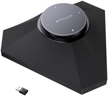 Conference Speaker and Microphone for Large Meeting Rooms Up to 20 People by WyreStorm