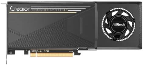 ASRock Radeon AI PRO R9700 Creator 32GB Professional Graphics Card, 2920 MHz Boost Clock, GDDR6, AMD RDNA 4, AI-Accelerators, DisplayPort 2.1a, PCIe 5.0, Blower Cooler - Image 3
