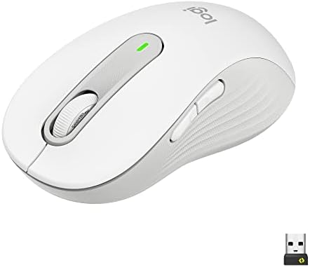 Logitech Signature M650 L Full Size Wireless Mouse Large Sized - Off White by Unknown