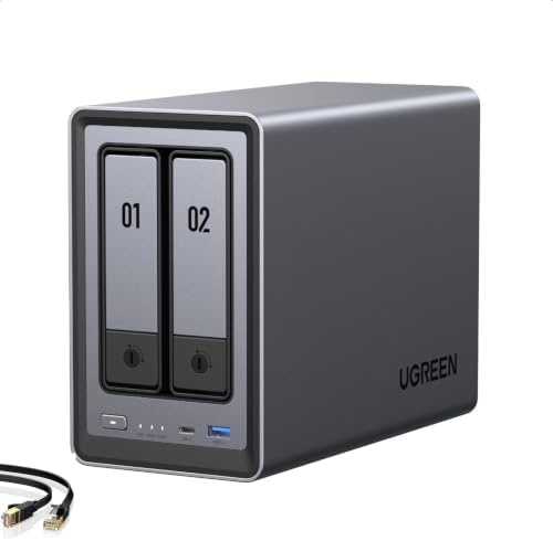 UGREEN NAS DXP2800 2-Bay for Advanced Home Users, Remote Workers & Creators by UGREEN