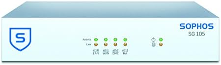 Sophos | SG1ATCHUS | Sophos UTM SG 105 (Revision 2) Security Appliance with (1 Year) FullGuard Hardware Plus Service Bundle by Sophos