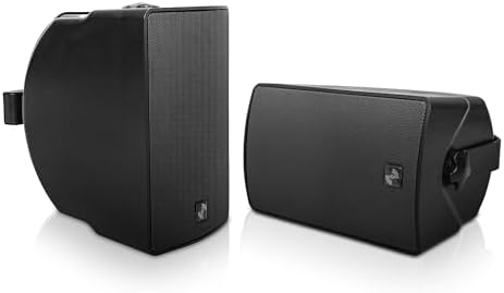 Sound Town Commercial Restaurant Bluetooth Amplifier + Surface-Mount Speaker Set, with One 6-Zone 70V/100V Amplifier with Bluetooth, 18 x 6.5-Inch Surface-Mount Speakers, Black (STCA600X18TV6B) - Image 4