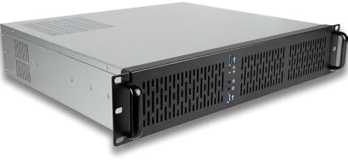 Quiet Rackmount Computer (3.8-4.6GHz AMD Ryzen 7 5700G CPU, 16GB RAM, 512GB SSD, Integrated Graphics, W11 Pro) - 2U Rack Mount Server or Workstation Desktop PC for Home or Business by EmpoweredPC