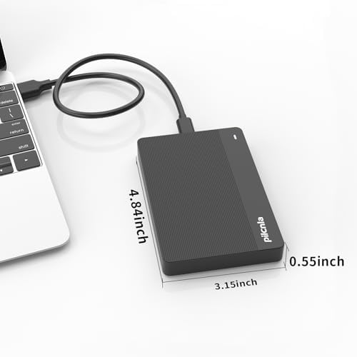 320GB Ultra Slim Portable External Hard Drive USB3.0 HDD Storage for Xbox One X/S, Xbox 360, PS4, PC, Desktop, Laptop, MacBook, Chromebook - Image 2