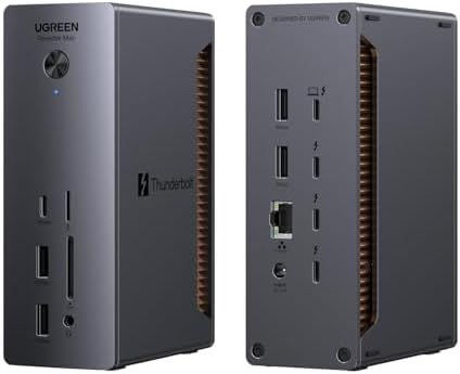 UGREEN Maxidok Thunderbolt 5 Docking Station, Triple 4K@60Hz, 4xTBT5 Port by UGREEN