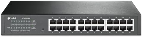 TP-Link TL-SG1024DE, 24 Port Gigabit Easy Smart Managed Ehternet Switch by TP-Link