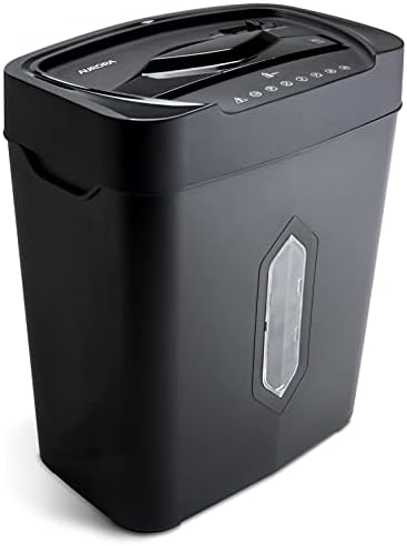 Aurora 12 Sheet Crosscut Paper and Credit Card Shredder with 5.2 gal Wastebasket by Aurora