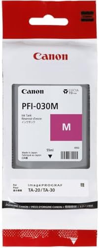 Canon Magenta Ink 55ml (PFI-030M) for Canon Imageprograf Ta-20 and Ta-30 by Unknown