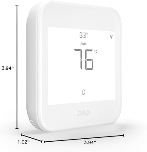 Cielo Smart Thermostat Eco for Central HVAC, Energy Star Certified (White) - Image 2