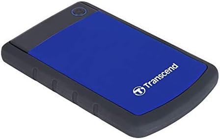 Transcend 2TB StoreJet 25H3 Rugged Portable HDD, One Touch Backup by Transcend
