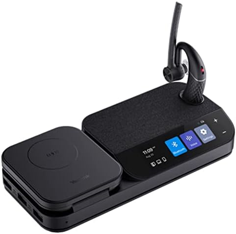 Yealink BH71 Workstation Speaker and Wireless Bluetooth Headset BH71 (1208653) - Teams Certified Deskphone, PC/Mac, Works with Zoom, RingCentral, 8x8, Vonage Gold Support Plan Included by GlobalTeckWorldwide