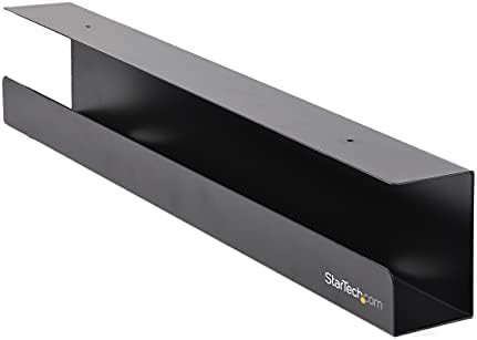 StarTech Under Desk Cable Management Tray, 23-1/2"L x 4-1/2"D (UDCMTRAY) by Unknown