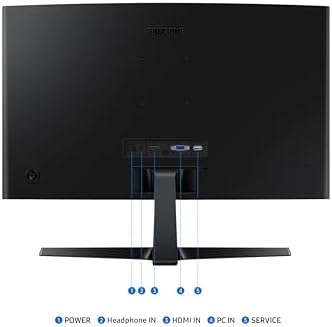 Samsung S3 S36GD 27" 100 Hz Curved Monitor - LS27D368GANXZA - Image 4
