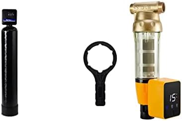 iSpring WCFM400K Whole House Central Iron and Manganese Water Filter Filtration System & WSP50ARB Spin Down Sediment Water Filter, 50 Micron by Unknown