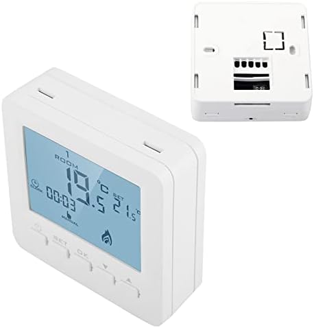 Smart Digital Thermostat with LCD Display Programmable Temperature Control for Efficient Home Climate Management - Image 3