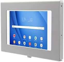 Locking Anti-Theft Metal Case for Samsung Galaxy TAB 8" 8.4" Tablet for Kiosk, POS, Store, Show Display, Time Clock (TAB E 8.0, White) by TABcare