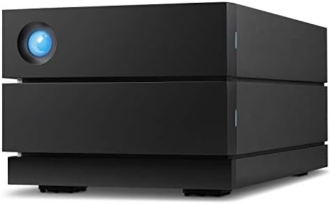 LaCie 2big RAID 48TB External Hard Drive Desktop HDD – USB-C, 7200 RPM Enterprise Class Drives, for Mac and PC Desktop, Rescue Services (STHJ48000800) - Image 2
