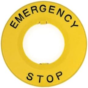 Idec, HNAV-27, Twist E-stop Nameplate by Idec