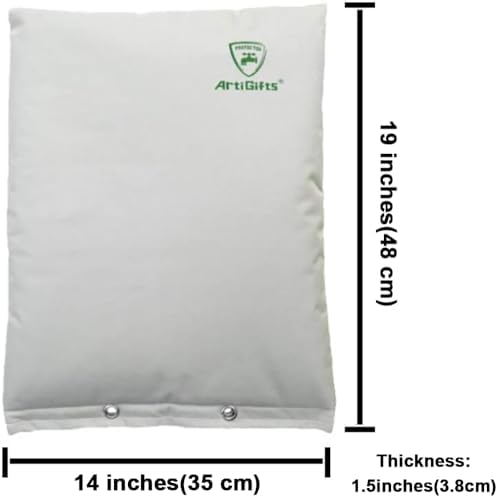 Insulated Pouch - Backflow Insulation Cover for Winter Freeze Protection, Pale Khaki, 14’’W x 19’’H - Measure Before Purchase - Image 5