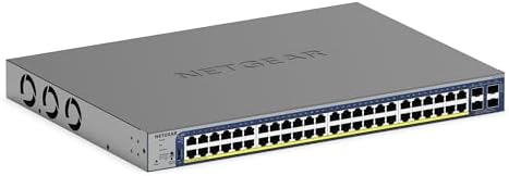 NETGEAR 52-Port PoE Gigabit Ethernet Smart Managed Switch (GS752TXP) by NETGEAR