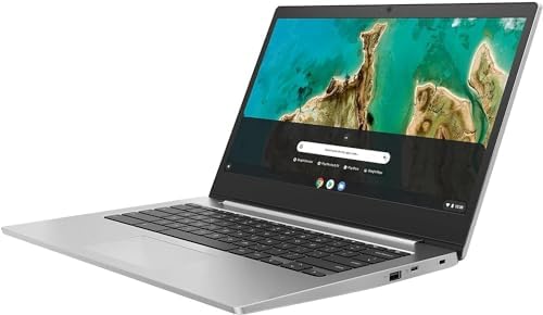 Lenovo Chromebook 3 14" Laptop, 14.0" HD (1366 x 768) Display, Intel Celeron N4020 Processor, 4GB LPDDR4, 32GB SSD, Intel UHD Graphics 600, Chrome OS, 82C10004US, Platinum Grey - Image 2