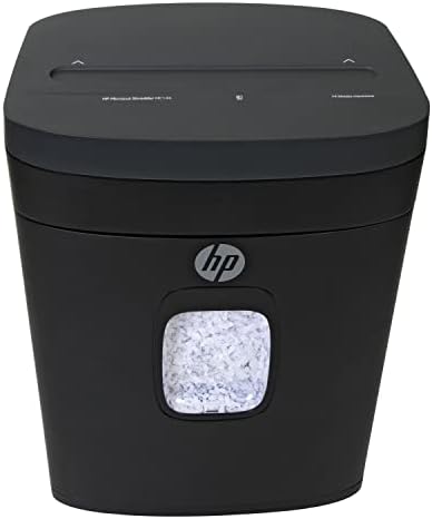 HP - Micro Cut Paper Shredder, 14-Sheet with Slide Top for Office - Image 5