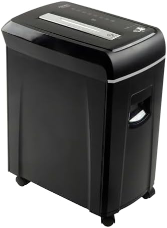 Aurora AU1020MA High-Security 10-Sheet Micro-Cut Paper, CD and Credit Card Shredder with Pullout Basket - Image 2