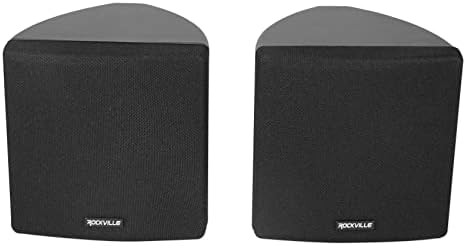 Rockville RCS80-1 60W 70V Restaurant Amplifier with 6 Black Cube Speakers - Image 6