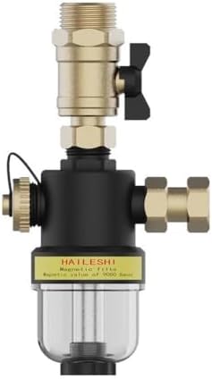 DN20 / DN25 Boiler Magnetic Filter For HVAC And Boiler Systems, Stainless Steel Mesh And Removable Magnet Ring For Rust/Sediment Filtration, Underfloor Heating Filter(DN20/Internal Thread 3/4inch) by Drhomeam