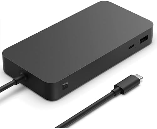 Microsoft T8H-00001 Surface Dock Thunderbolt 4 Docking Station Bundle - Image 3