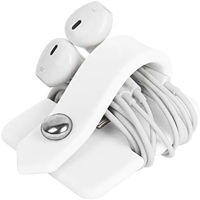 Cord Organizer Earbuds Holder Earphone Wrap Earphones Organizer Headset Headphone Earphone Wrap Winder Cord Manager Cable Winder White - Image 5