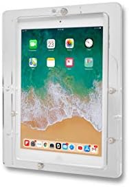 Anti-Theft Acrylic VESA Enclosure for Apple iPad 2/3/4 9.7" with Free Wall Mount Kit & 90-Degree Angle Charge Cable (iPad 2/3/4 9.7", Clear) - Image 2