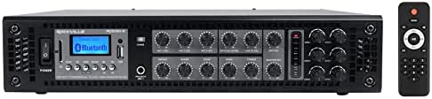 Rockville RCS180-6 6-Zone 70V Restaurant Amp Bundle with 12 Cube Speakers - Image 3