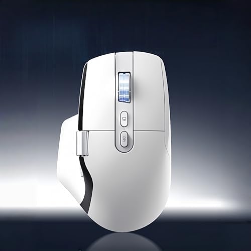 Ergonomic Productivity Wireless Mouse, Infinite & Side Scroll by DiscoverMiniLuxis