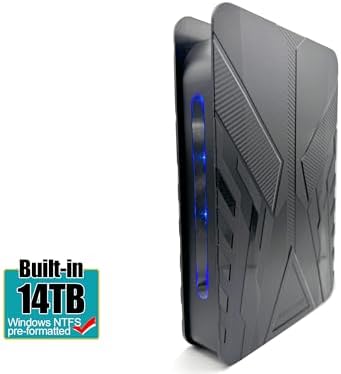 Avolusion PRO-T8 Series 14TB USB 3.0 External Hard Drive for WindowsOS Desktop PC/Laptop (Black) - 2 Year Warranty - Image 2