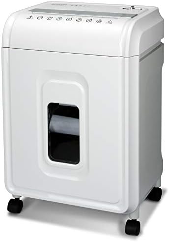 Aurora AU1480MA Professional Grade 14-Sheet Micro-Cut Paper and CD/Credit Card Shredder/ 30 Minutes Continuous Run Time, White/Gray by Aurora