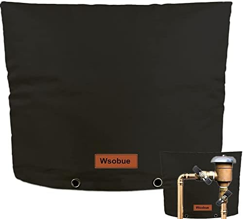Backflow Insulated Sprinkler Valve Cover for Outside 30''W x 24''H by Wsobue