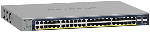 NETGEAR 52-Port PoE Gigabit Ethernet Smart Managed Network Switch (GS752TP) by NETGEAR