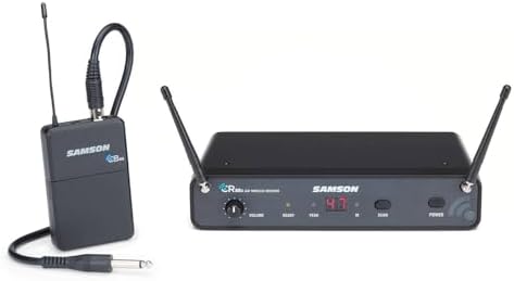 Samson Concert 88x Frequency-Agile Wireless Guitar System (D Band) by Samson