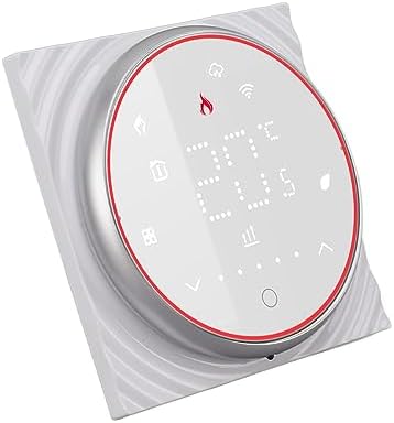 Smart Thermostat for Home Heating, 13mm Panel (White) - Image 2