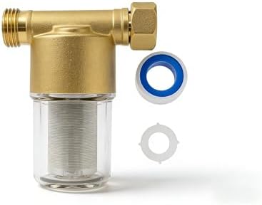FA20 Brass Washer Water Filters, 40 Micron Reusable Sediment Filter, by UAOPL