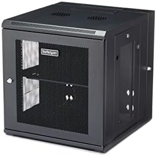 StarTech 12U Wall-Mount Cabinet, 19in, 4-Post, 20in Deep (RK1224WALHM) by StarTech