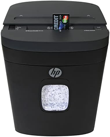 HP - Micro Cut Paper Shredder, 12-Sheet with Slide Top for Office - Image 6