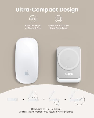Anker MagGo 3-in-1 MagSafe-Compatible Qi2 15W Foldable Charging Station - Image 3