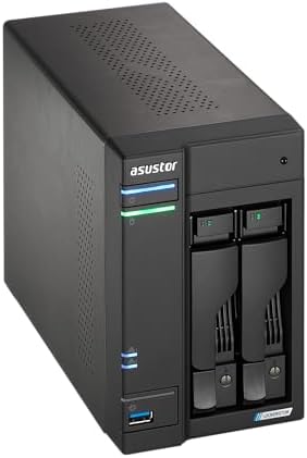 Asustor Lockerstor 2 Gen2+ AS6702T v2 2 Bay NAS, Intel Quad-Core CPU, Dual 5GbE Ports, 4GB DDR4, 4 M.2 SSD Slots, HDMI, Plex Media Server, Video Editing, Creator, Network Attached Storage (Diskless) - Image 5