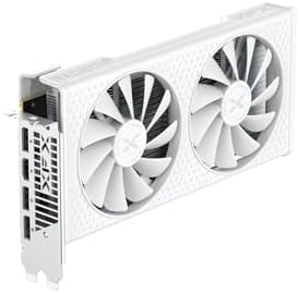 XFX Speedster SWFT210 Radeon RX 7600 Graphics Card White with 8GB GDDR6 HDMI 3xDP, AMD RDNA 3 RX-76PSWFTWY - Image 2
