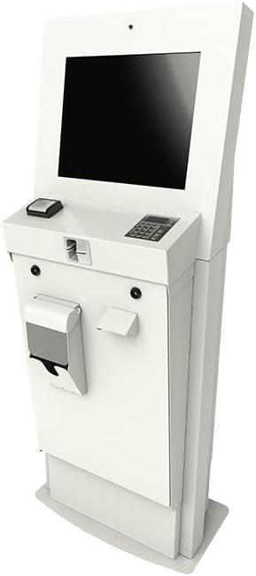 Olea 19" High Bright Seattle Outdoor Interactive Touchscreen Kiosk, Weather-Resistant, Temperature Controlled, Grey by Unknown