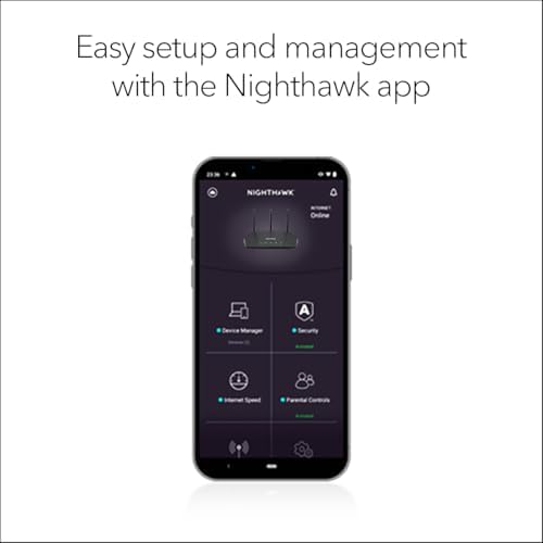 NETGEAR Nighthawk WiFi 6 Router (RAX36) – Router Only, AX3000 3 Gbps Wireless Speed – Dual-Band Gigabit Internet – Covers 2,000 sq. ft., 25 Devices – Built-in VPN, USB 3.0, Gaming - Image 5