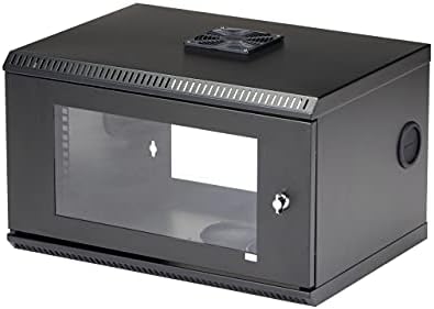 StarTech 6U Wall-Mount Cabinet, 19in, 2-Post, 11in Deep, 110lb (RK619WALL) - Image 2